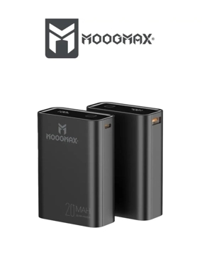 Moogmax original tiny size big power 20000mah power bank pd 22.5w