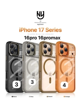 NJOYNY Luxury-Shield Series Magsafe Case For iPhone 17