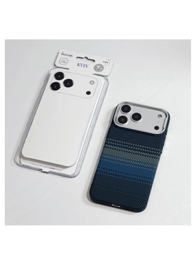 KVZV-Premium protective case, the latest iPhone 17 design, supports MagSafe. Blue