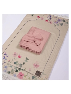 طقم سجادة مخمل 1