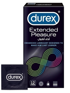 Durex Extended Pleasure Condoms 12pieces