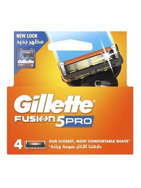 Gillette Fusion Proglide Manual Blades 4Pieces