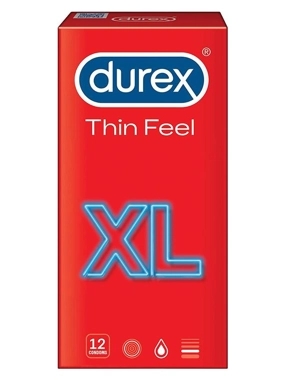 Durex 12 Pcs Thin Feel Xl
