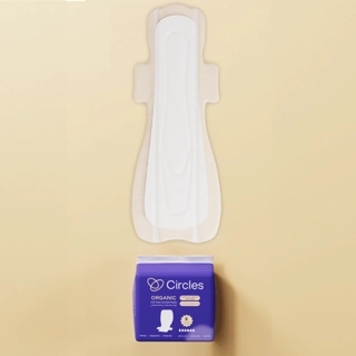 Circles Superlong Overnight Pads - 8 pieces