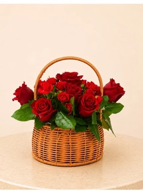 red rose bouquet