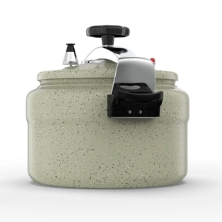 Alsaif Granite Beige Pressure Cooker - 7