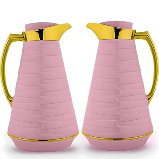 Alsaif Lamiya Pink Thermos Set 2 Pieces