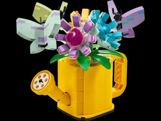 Flowers in Watering Can - 420 Pieces