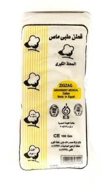 COTTON EGYPT ZIGZAG 100 GM 90004