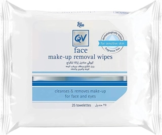 Q.V. MAKE UP REMOVAL WIPES, 25'S