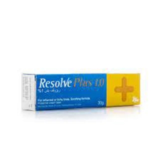 RESOLVE PLUS 1% CREAM, 30GM