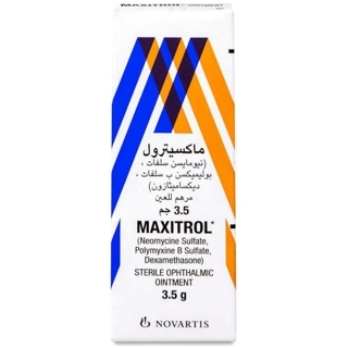 MAXITROL EYE OINTMENT, 3.5 GM