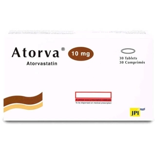 ATORVA 10 MG TAB 30 'S