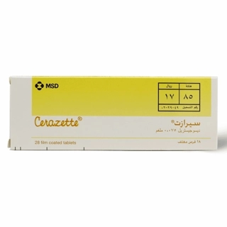 CERAZETTE 75 MCG TAB 28 'S