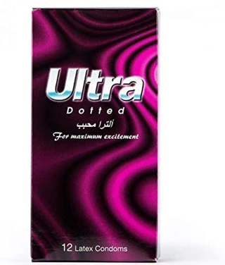 ULTRA DOTTED 12 CONDOMS 900022