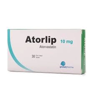 ATORLIP 10MG TAB, 30'S