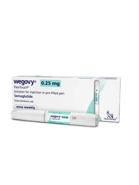 WEGOVY 0.25 MG 1/1.5 ML PEN, 1'S