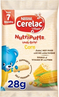 CERELAC CORN STICK BNA STRAW 7X28G XA