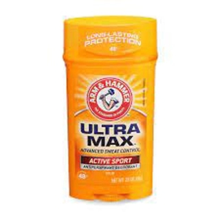 A&H UMAX DEODORANT ACTIVE SPORT SOLID WIDE 2.6OZ/73GM