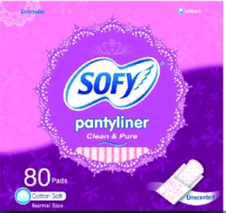 SOFY PANTYLINER UNSCENTED 5X80 *58521