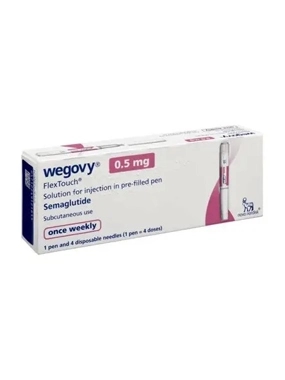 WEGOVY 0.5 MG 1/1.5 ML PEN, 1'S