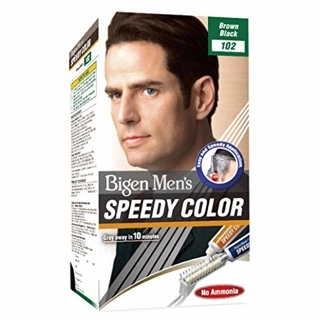 BIGEN MEN'S SPEEDY COLOUR 102 BROWN BLACK