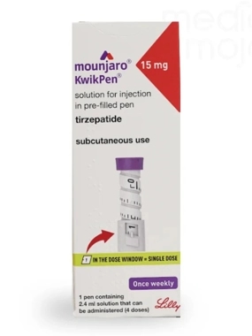 MOUNJARO KWIKPEN 15MG/0.6ML 2.4ML*1 QR