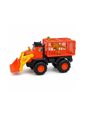 Dinosaur Transport Toy Truck with Front Loader