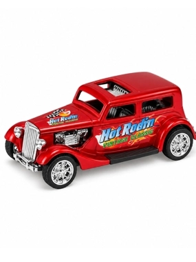 Red Vintage Classic Hot Rod Toy Car