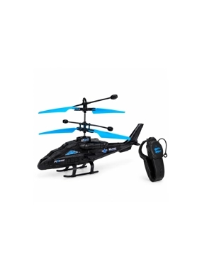Black and Blue Remote Control Helicopter for Kids