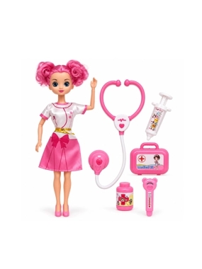 Nurse Doll with Medical Kit