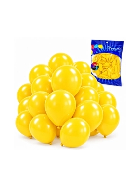 Yellow Balloons - 50 Pieces