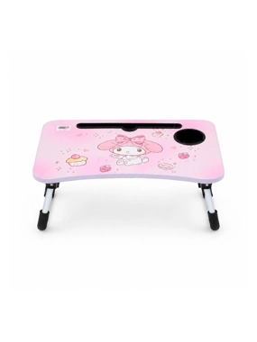 Foldable school desk with a My Melody cartoon design.