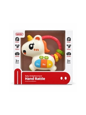Musical Horse Hand Rattle Educational Toy