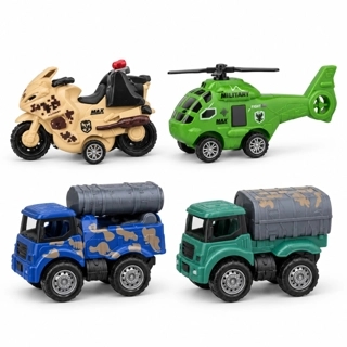Military Transport Vehicle Play Set