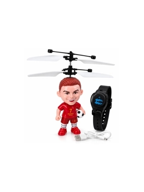 Flying Player Character Toy with Hand Control