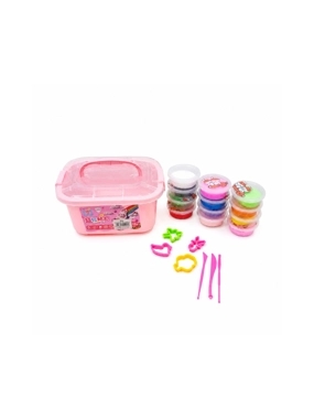 Modeling clay in various colors