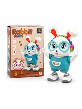 Dancing Rabbit Toy with Lights and Music