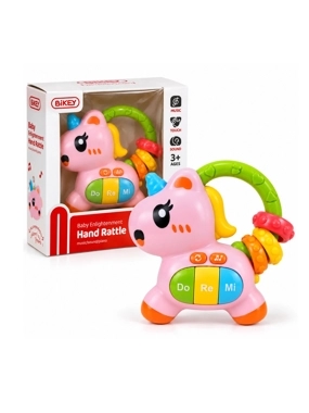 Bikey Musical Baby Horse Hand Rattle