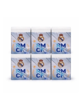 Real Madrid eraser set of 6 pieces