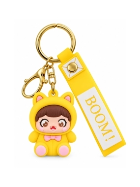 Yellow BOOM Cute Doll Charm