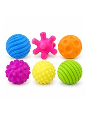 Colorful Textured Sensory Toys for Kids – 6 Pieces