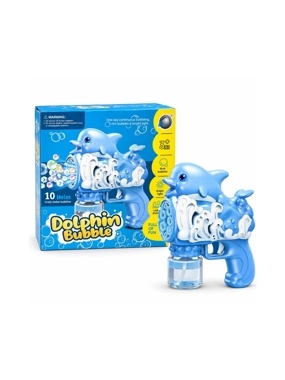 Dolphin Bubble Gun with Lights