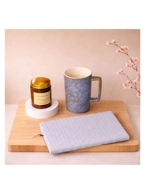 Evening splendorGift for moments of serenity - Office gift - Promotion gift - Business gift - Boss gift - Formal gift - For men - For women - Mug, notebook, candle