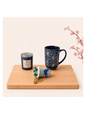 💙 “Blue Flower Bouquet” Gift