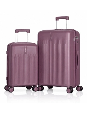 Aviator Luggage Set – Two Shatter-Resistant Suitcases (24-inch and 20-inch)