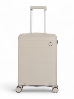 AVIATOR 20-inch anti-breakage polypropylene suitcase with double wheels, 3-year warranty