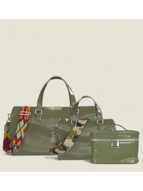 Handbag Set - Package from - BANDE A PART - Elegance and versatility in one set - Multiple sizes - Color: Military Khaki