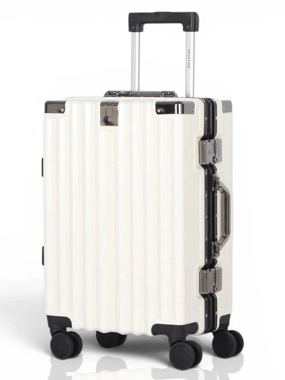 AVIATOR Luxury Travel Suitcase – 24-inch – Polycarbonate with Aluminum Frame