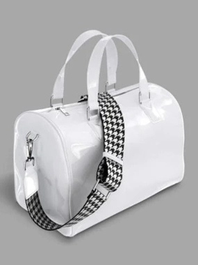Bande a part Leather Cabin Handbag - Medium - True White
